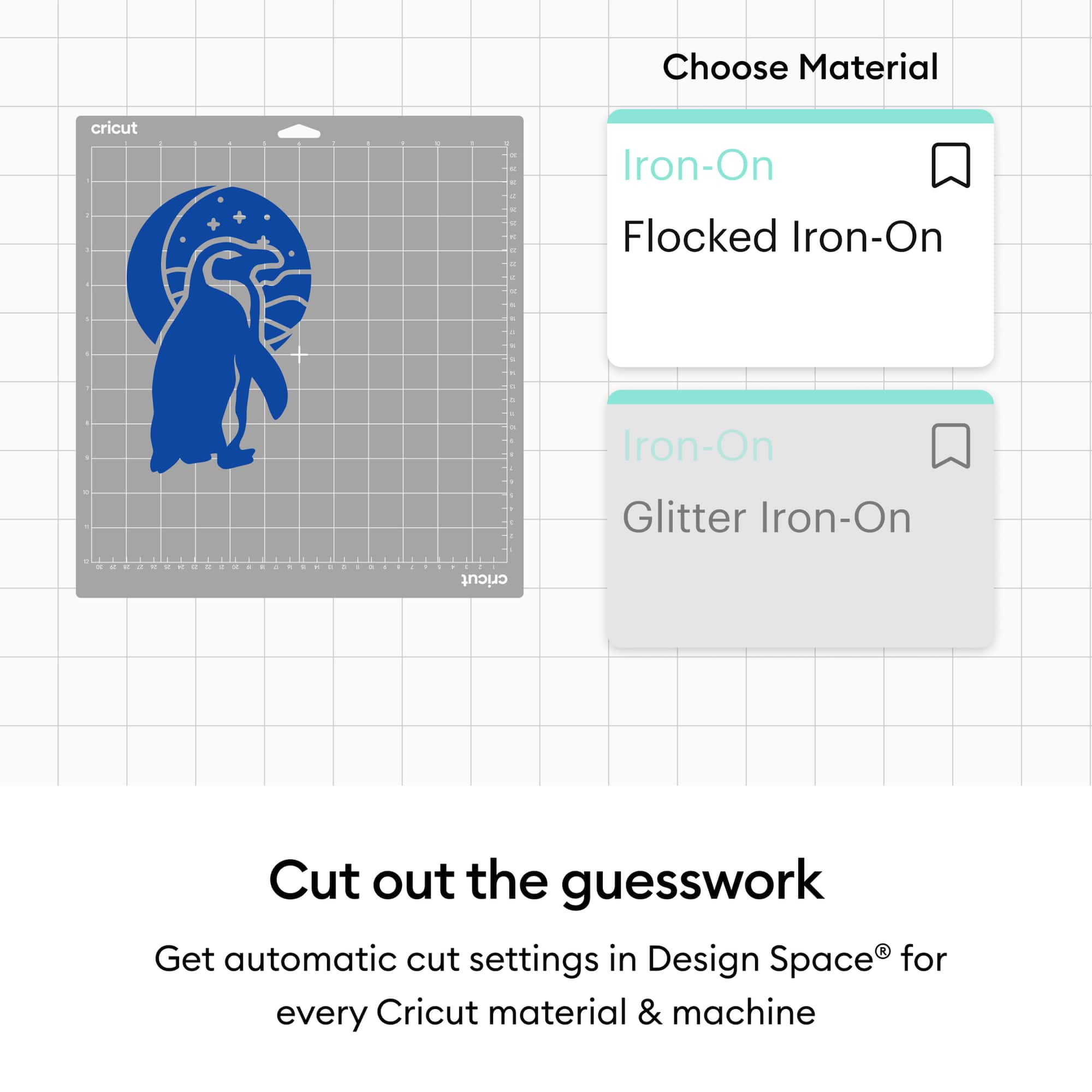 Cricut® Flocked Iron-On Heat Transfer Vinyl